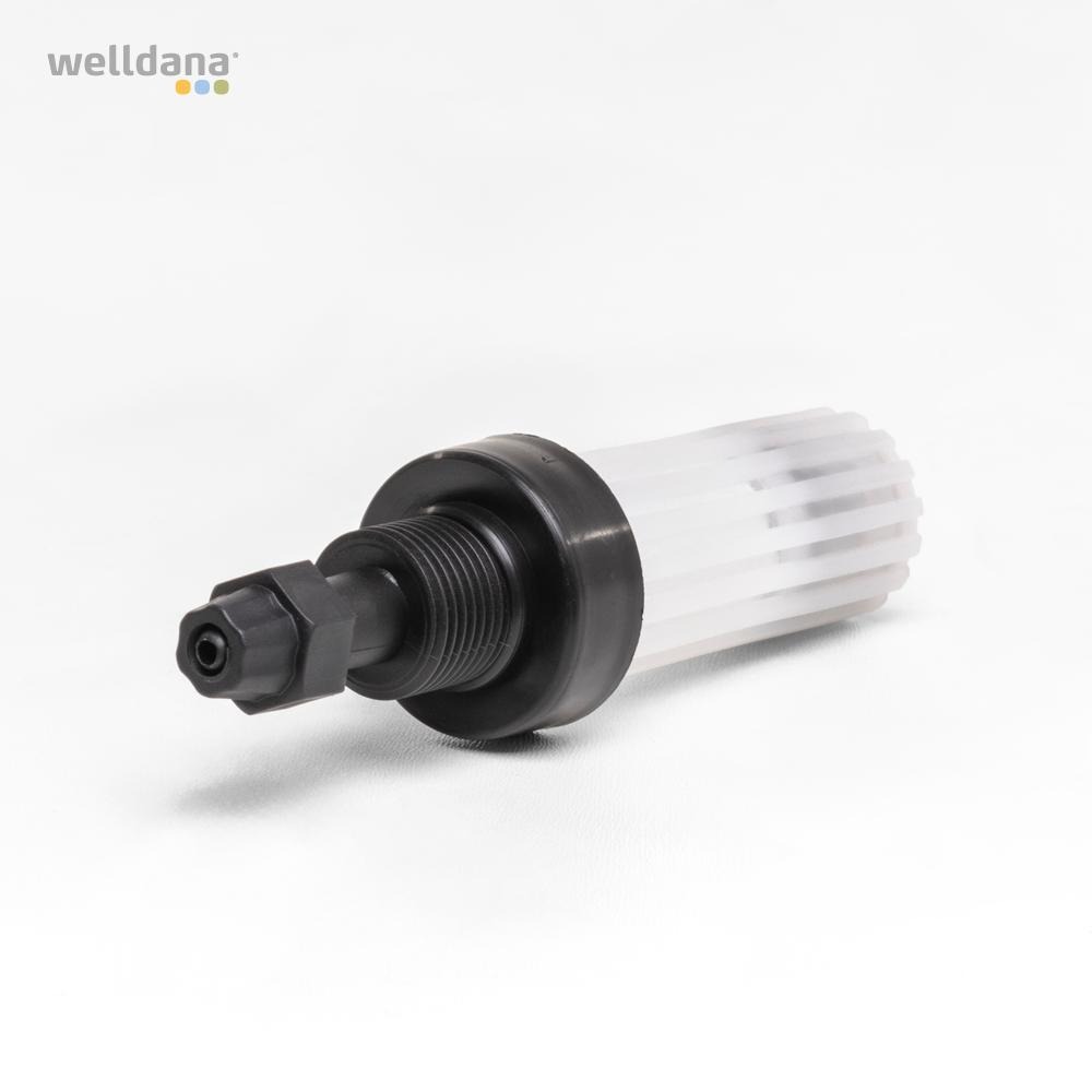 Sugefilter med vægtlod. Til slange 4-6mm. - Billede 2