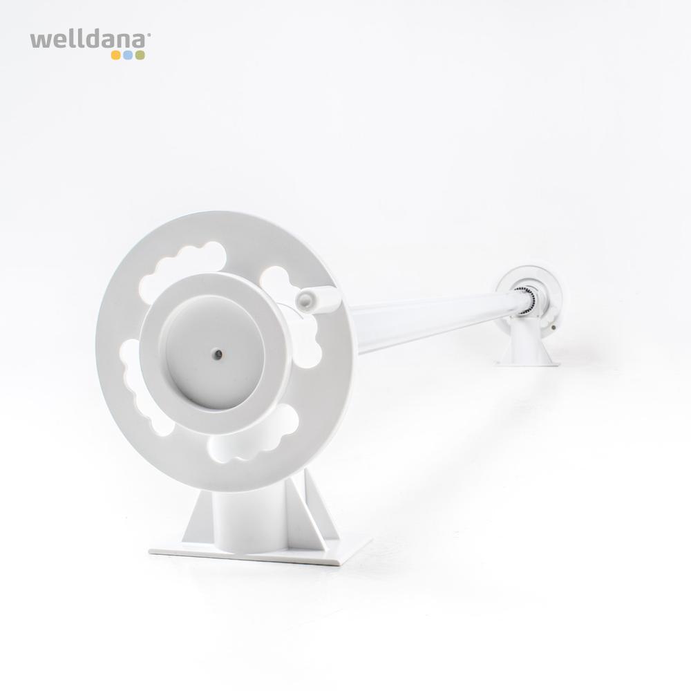 3" Alu-rør max 6,8mtr Til oprulningsstativer.i S.S. + Plast - Billede 4