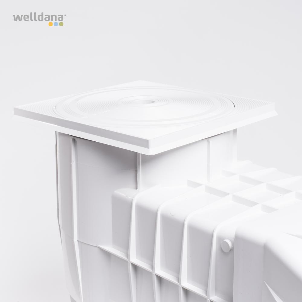 Skimmer wide mouth. Kripsol. Med liner kit - Billede 2