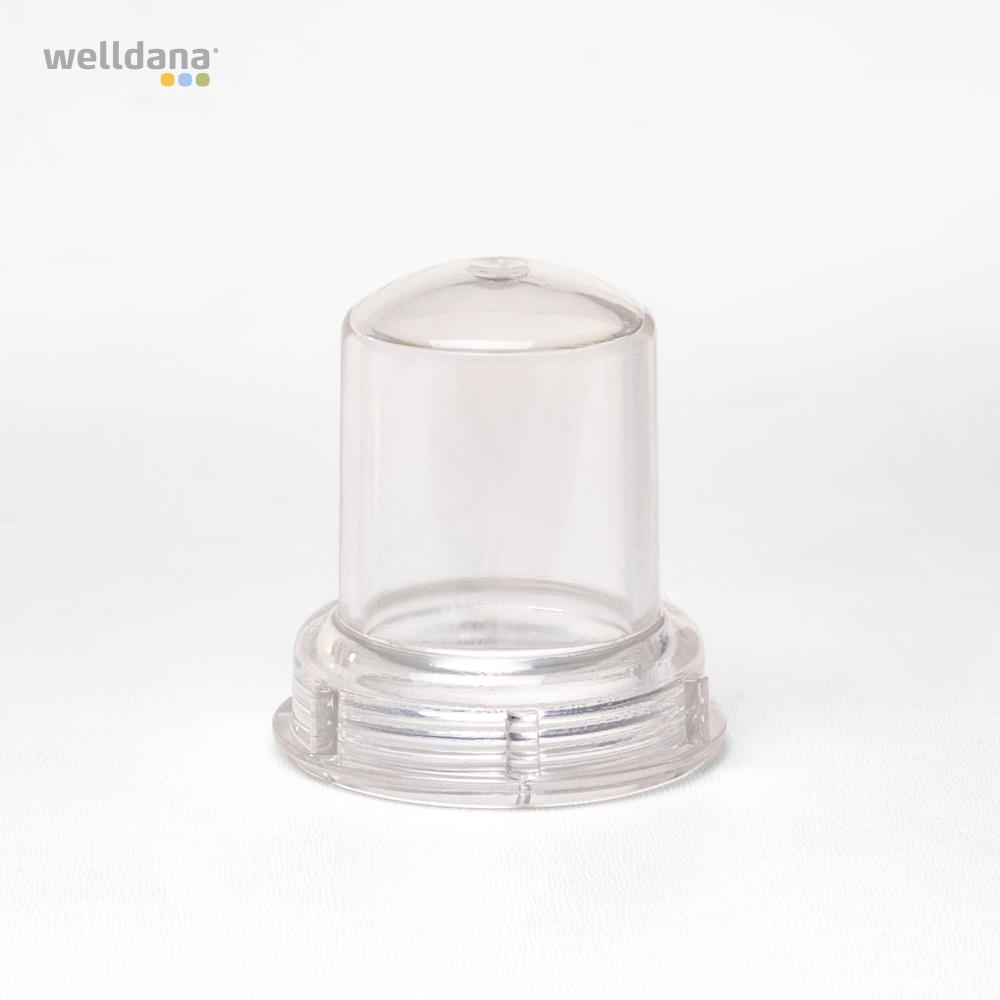 Glas til forfilterkop til DA-Gen  Lille model - Billede 3