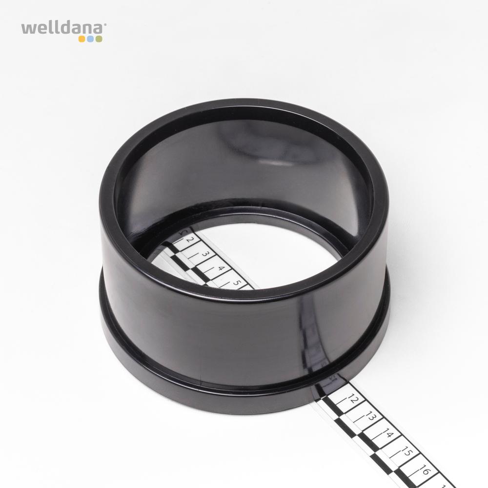 Adaptor, Møtrik og O-ring  90mm Kapri og Karpa - Billede 4