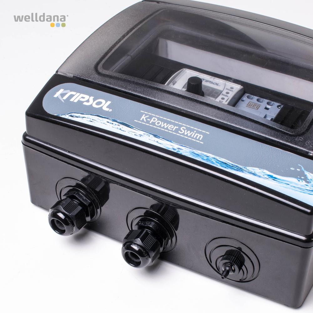 Svømmetræner styretavle til Calypso K-Power 3,5-5,5hk.  400V 16A - Billede 2