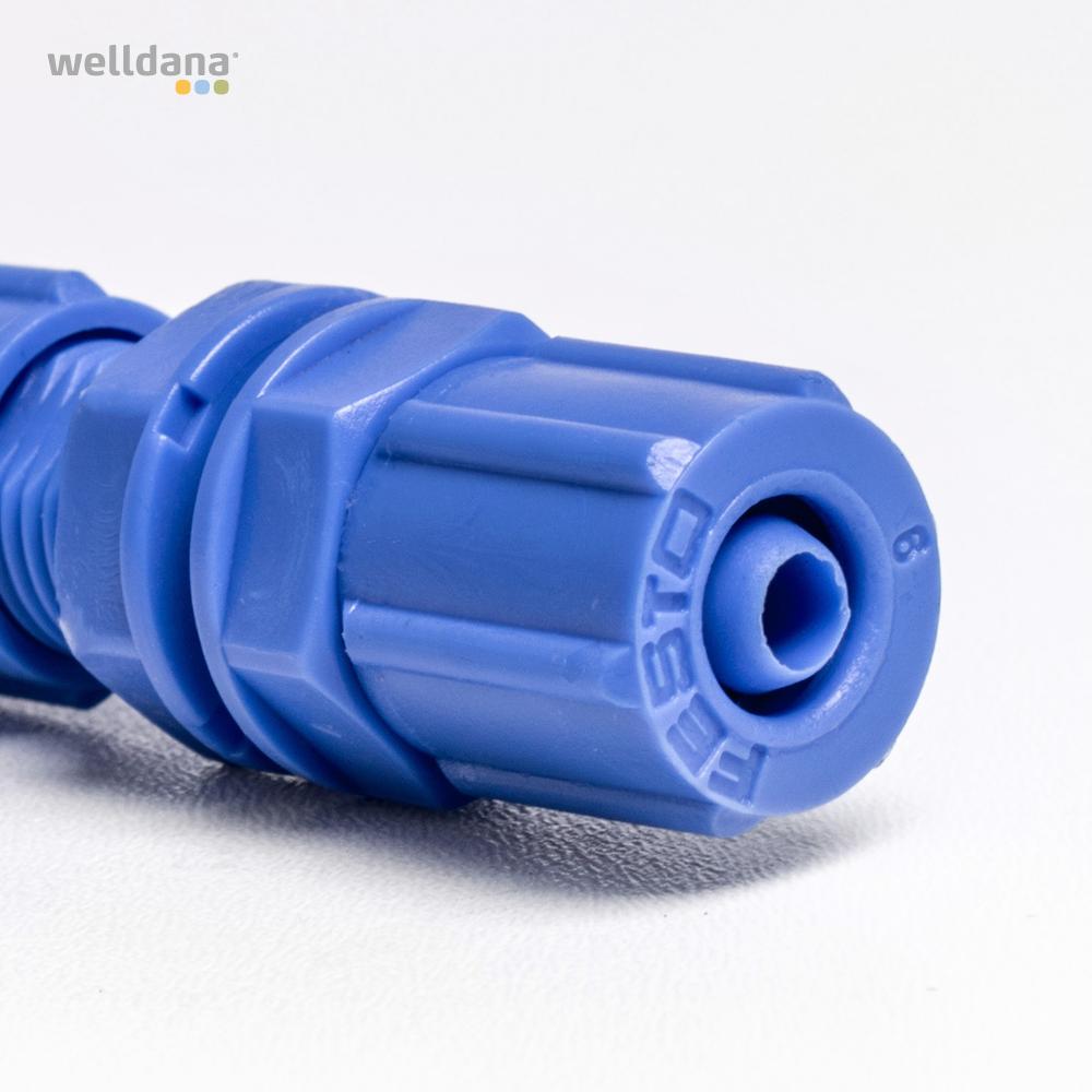 Festo Slangenippel t/rød PN slange. - Billede 2