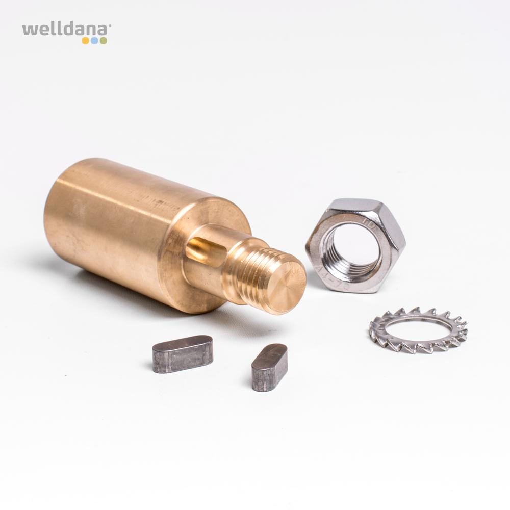 Aksel adapter til motor. Junior/Tornado - Billede 2