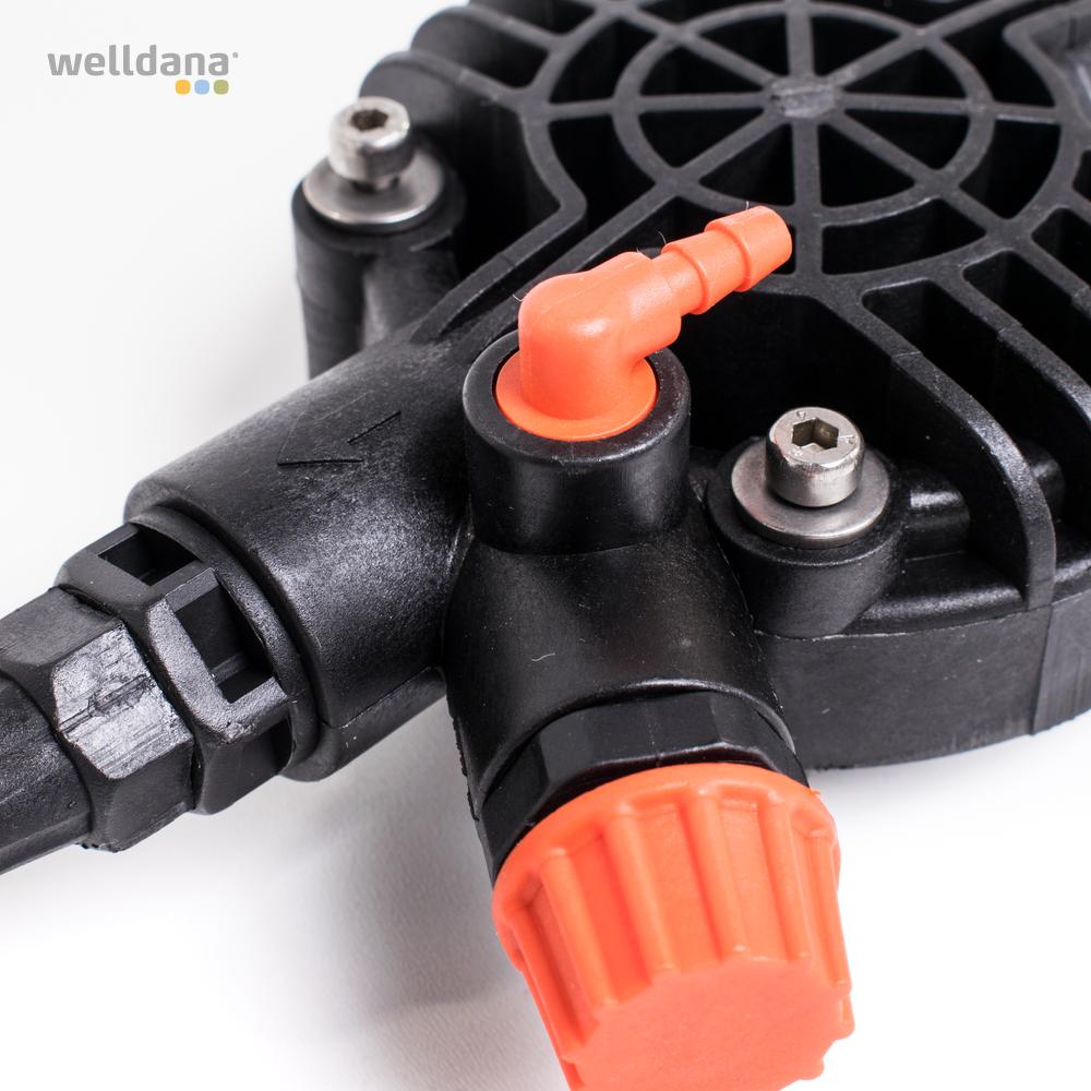 Komplet pumpehoved 1 & 5 l. f/kemikalie pumpe - Billede 2