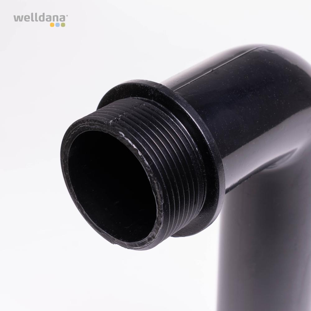 Vinkel for ventil 1,5" Welldana® Sandfilter - Billede 2