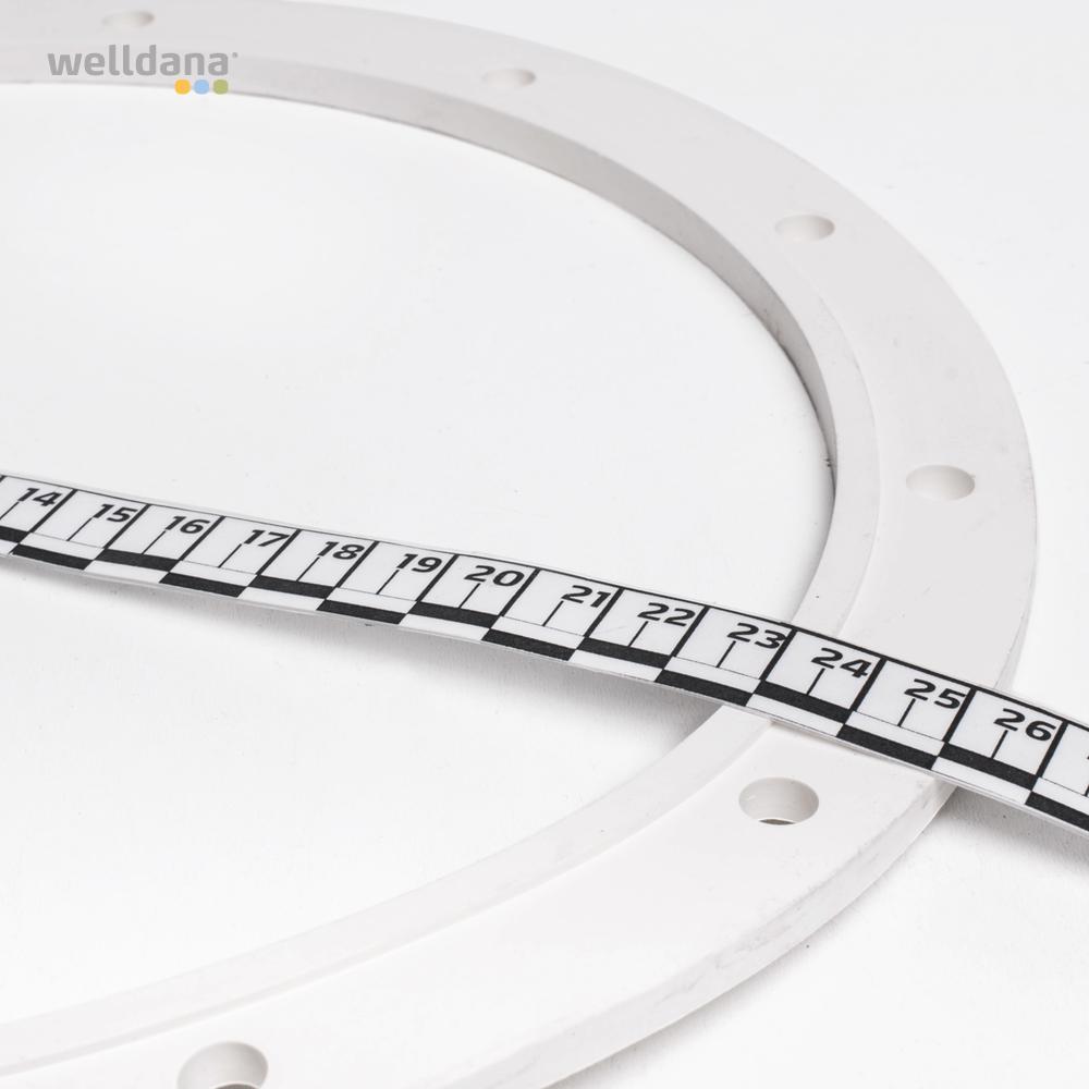 Flad pakning f. topventil 2"  Welldana® Sandfilter - Billede 2