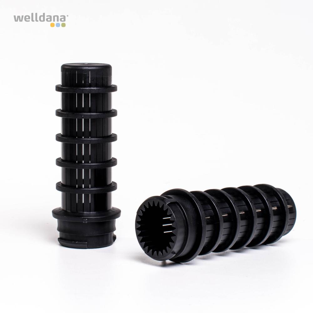 Lateral rør Sort  Click system L =  80mm f. Artik  Ø 400 - Billede 2