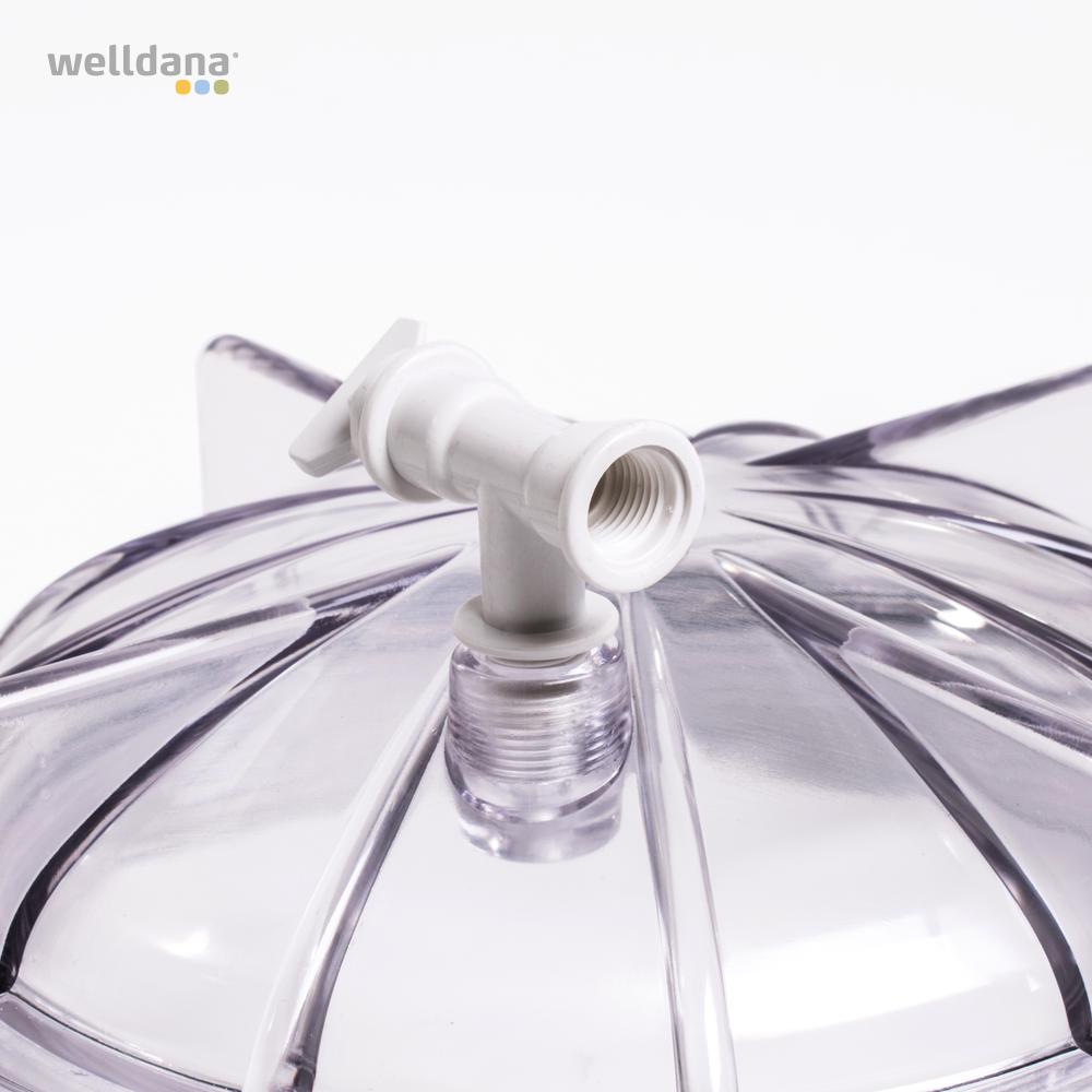 Låg til BL-filter incl. O-ring og luftventil - Billede 3