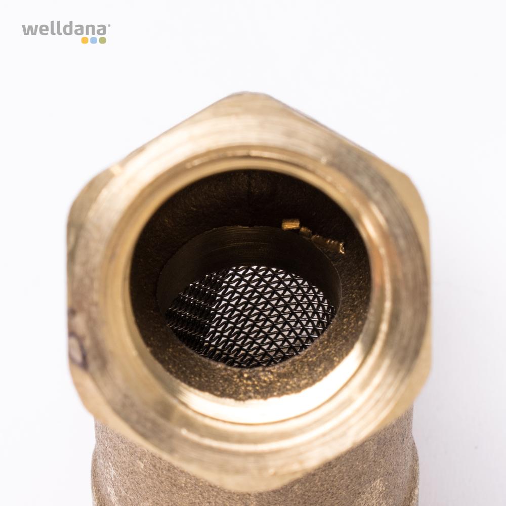 Snavsfilter m/brystnippel ½" Til magnetventil. - Billede 3