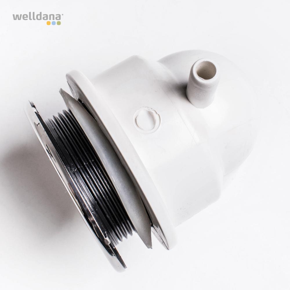 1,5" Floor Drain Black/SS Comfortana Pro II - Billede 3