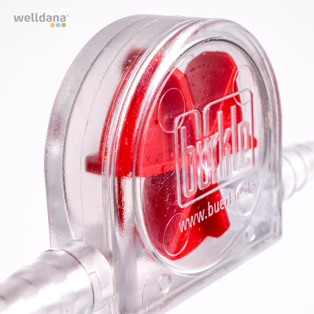 Flow indikator LiquiMobil, SAN , røde Comfortana Pro II & Pro X - Billede 2