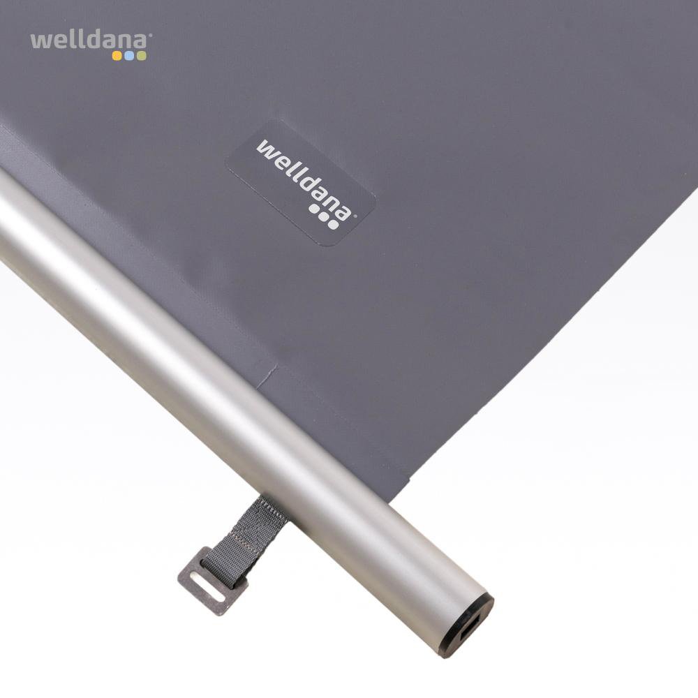 Sikkerhedscover grå med oprul og låse - Billede 2